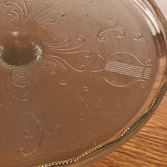 Jeannette Glass Cake Stand - Picture 3 of 6